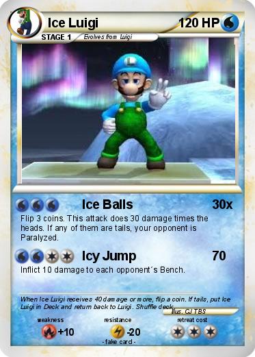 Pokemon Ice Luigi