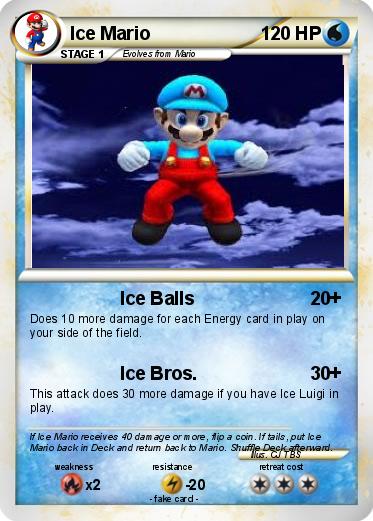 Pokemon Ice Mario