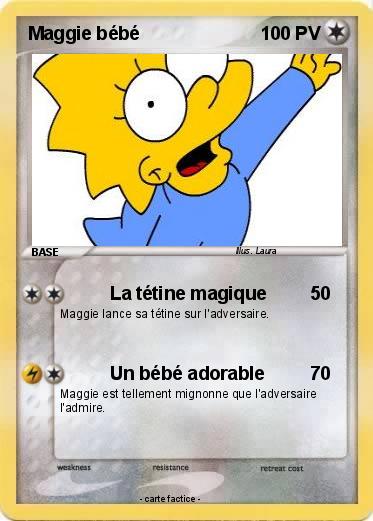 Pokemon Maggie bébé