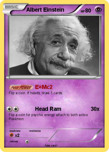 Pokemon Albert Einstein