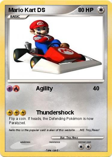 Pokemon Mario Kart DS