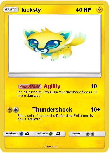 Pokemon lucksty