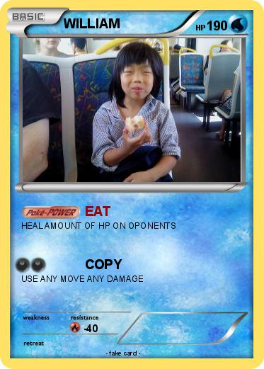 Pokemon WILLIAM