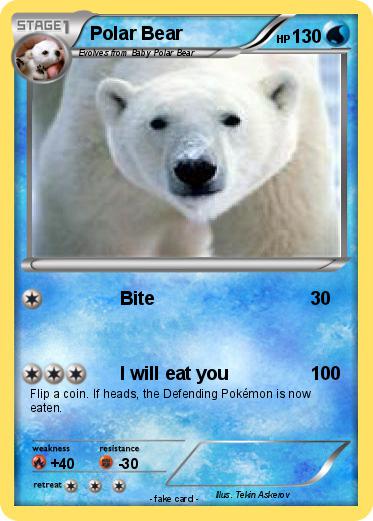 Pokemon Polar Bear