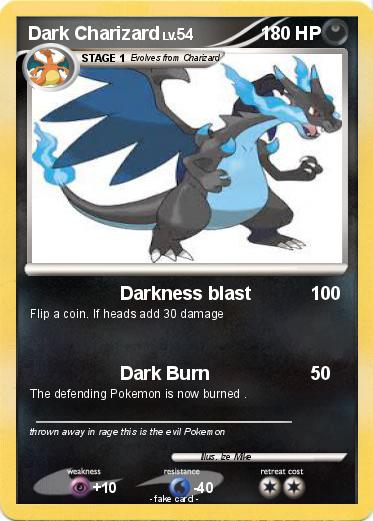 Pokemon Dark Charizard