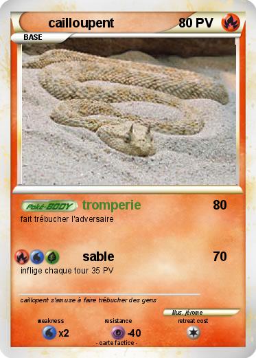 Pokemon cailloupent