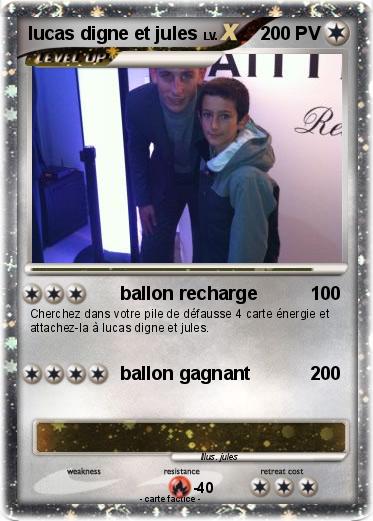 Pokemon lucas digne et jules