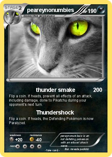 Pokemon peareynonumbies