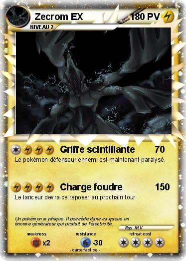 Pokemon Zecrom EX