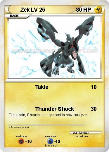 Pokemon Zek LV 26