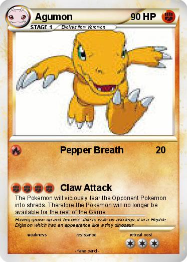 Pokemon Agumon