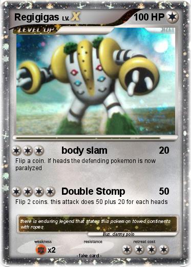 Pokemon Regigigas