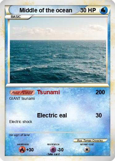 Pokemon Middle of the ocean