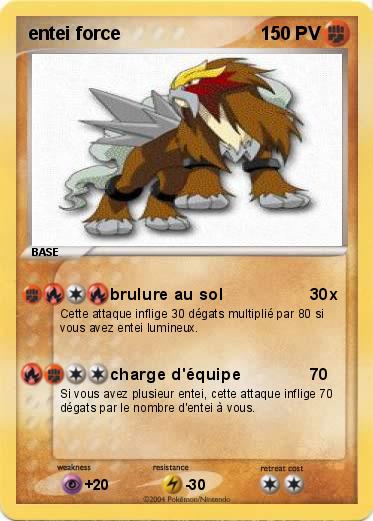 Pokemon entei force