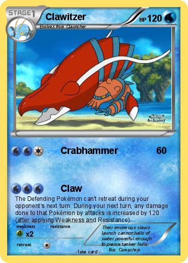 Pokemon Clawitzer