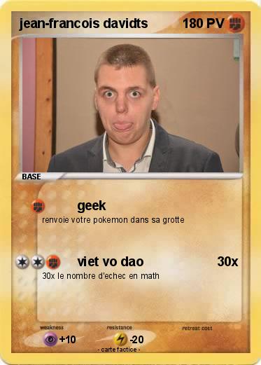 Pokemon jean-francois davidts