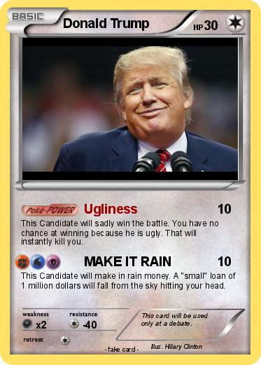 Pokemon Donald Trump