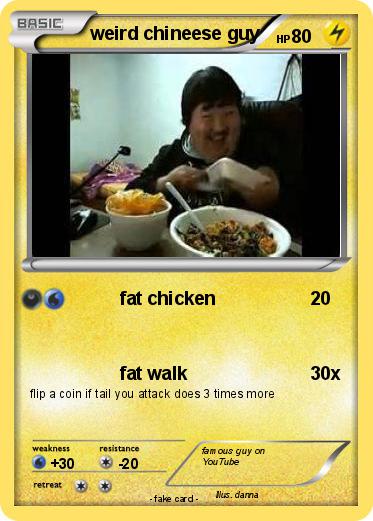 Pokemon weird chineese guy