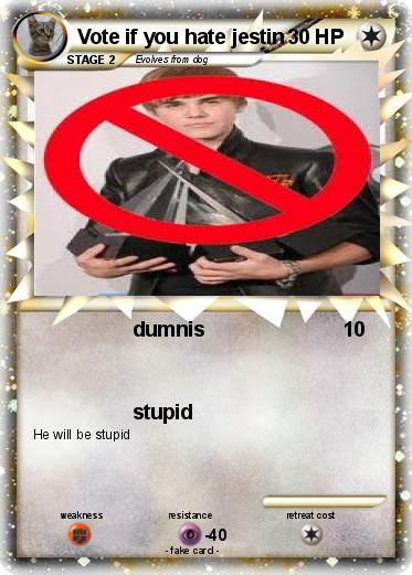 Pokemon Vote if you hate jestin