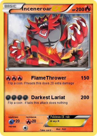 Pokemon Inceneroar