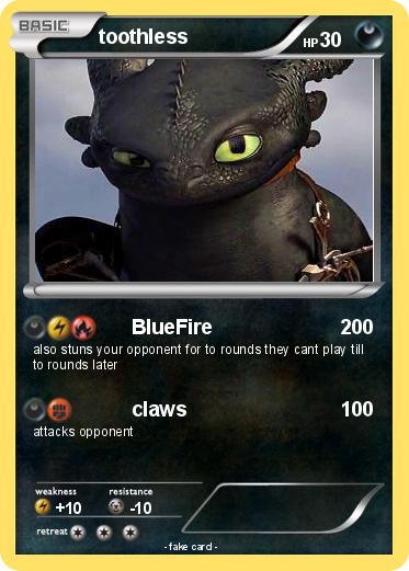 Pokemon toothless
