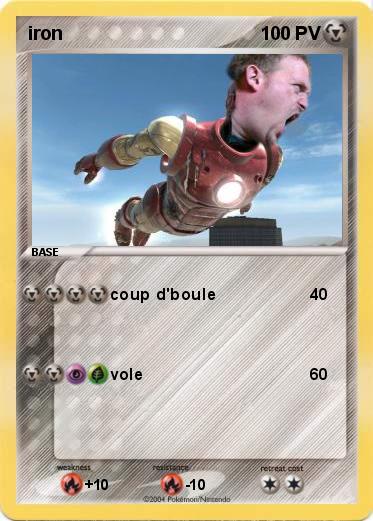 Pokemon iron