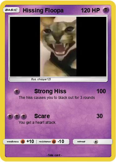 Pokemon Hissing Floopa