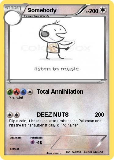 Pokemon Somebody