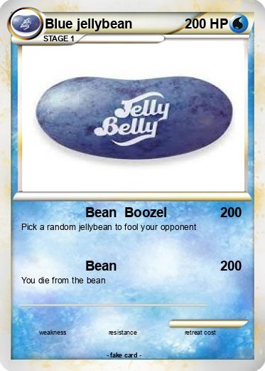 Pokemon Blue jellybean