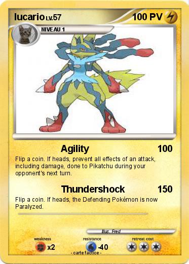Pokemon lucario