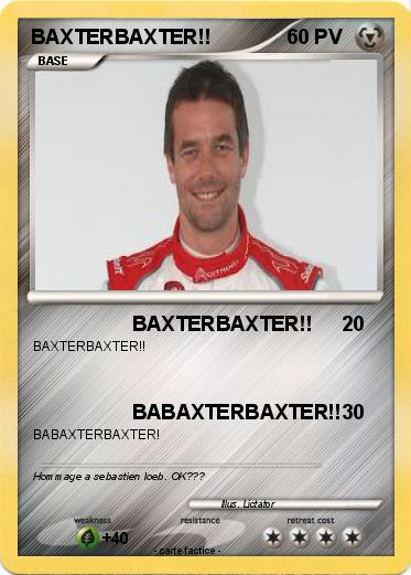 Pokemon BAXTERBAXTER!!