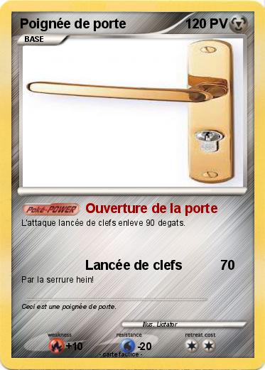 Pokemon Poignée de porte