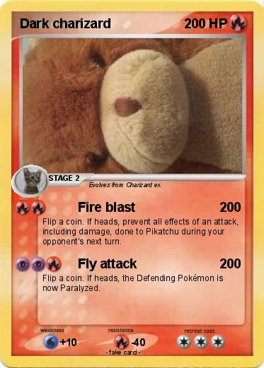 Pokemon Dark charizard