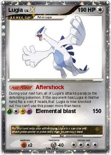 Pokemon Lugia
