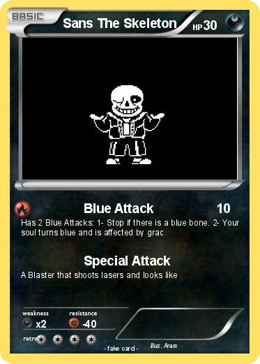 Pokemon Sans The Skeleton