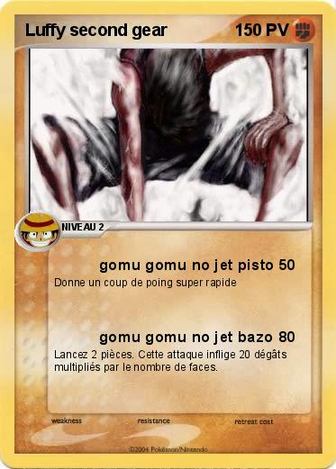 Pokemon Luffy second gear