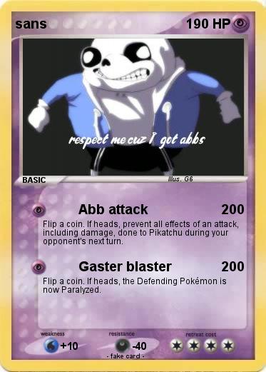 Pokemon sans