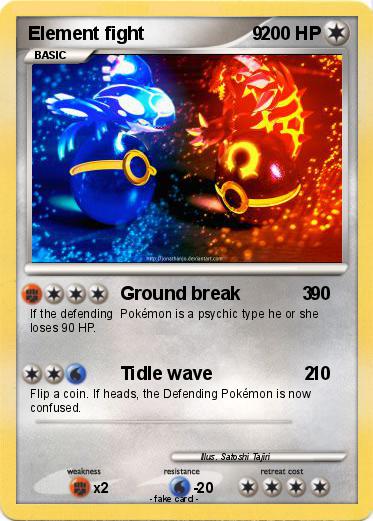 Pokemon Element fight                     9                                9