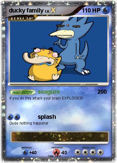 Pokemon ducky family
