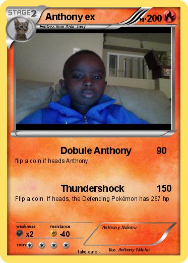 Pokemon Anthony ex