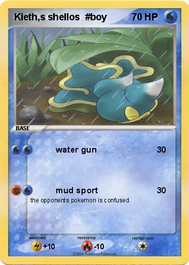 Pokemon Kieth,s shellos  #boy