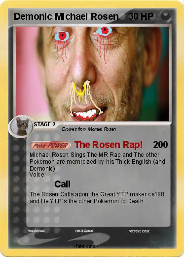 Pokemon Demonic Michael Rosen