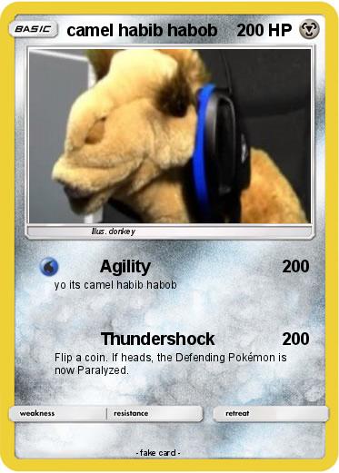 Pokemon camel habib habob