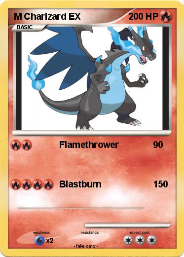 Pokemon M Charizard EX