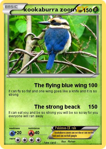Pokemon kookaburra zoom