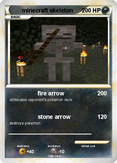 Pokemon minecraft skeleton