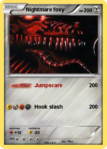 Pokemon Nightmare foxy
