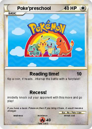 Pokemon Poke'preschool