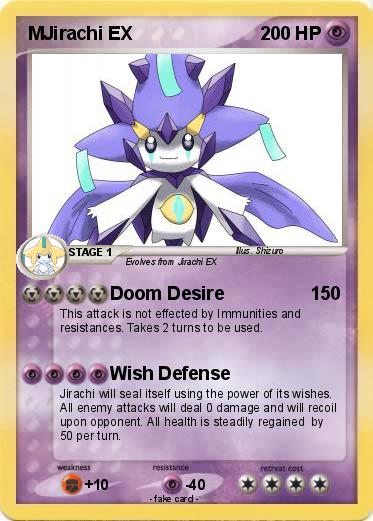 Pokemon MJirachi EX