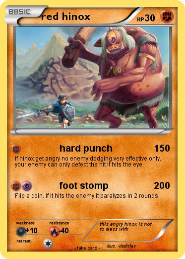 Pokemon red hinox